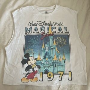 Women’s Vintage Destressed Styled Disney Tank